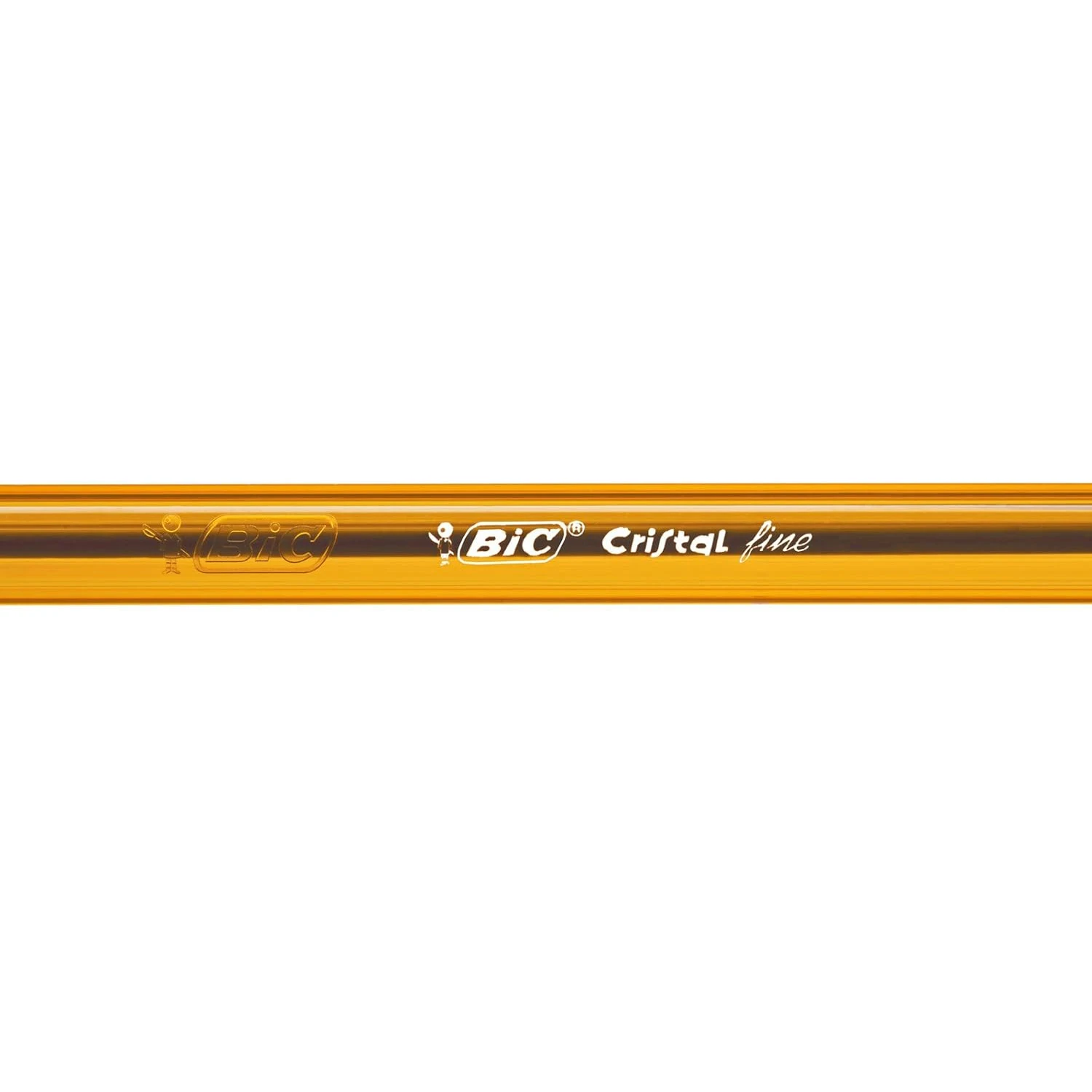 Bic cristal original fine ballpoint pen fine tip 0.8mm blue (box of 50 units)