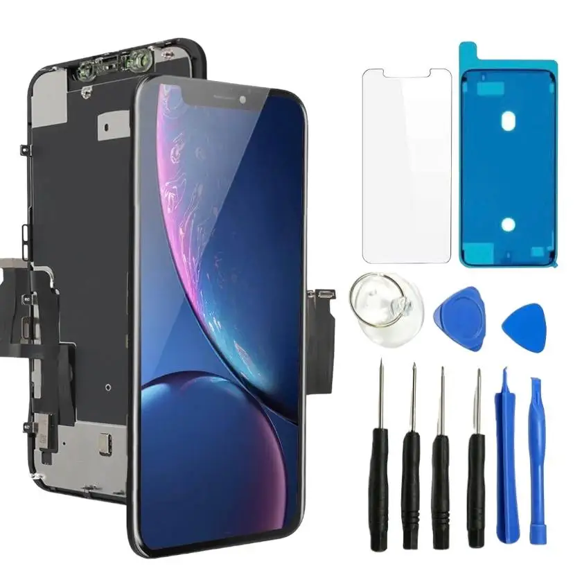 Full screen iphone xr liquid retina incell