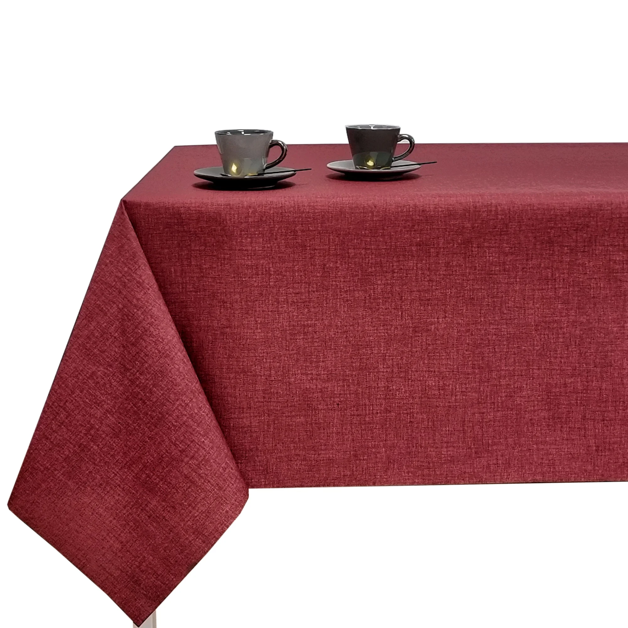 Mantel tela textil resinado suave, rectangular, Ideal para el hogar, Cocina, Comedor, Jardin, Balcon, Salon y picnic. Fácil de limpiar, Impermeable Fácil de limpiar, Lavable, , Ideal para el hogar