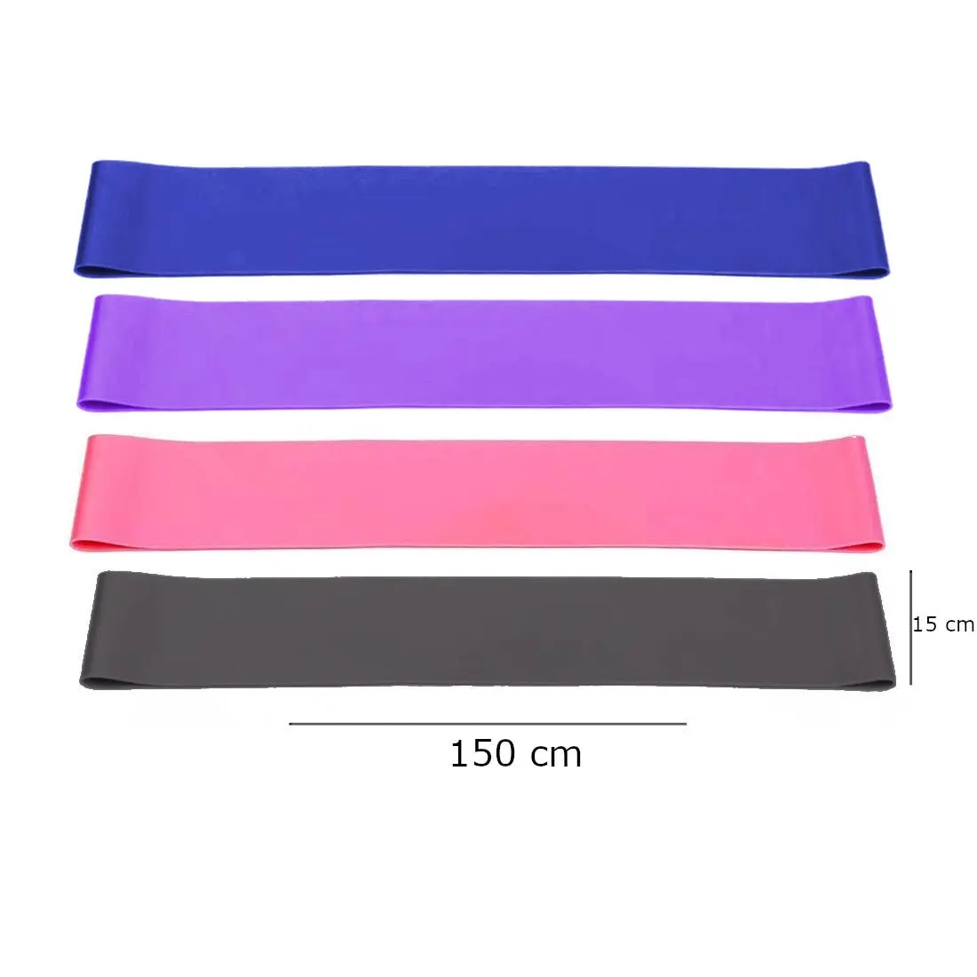 Sweet Home Bandas de Resistencia Elásticas para Tonificar y Quemar - KMT Style