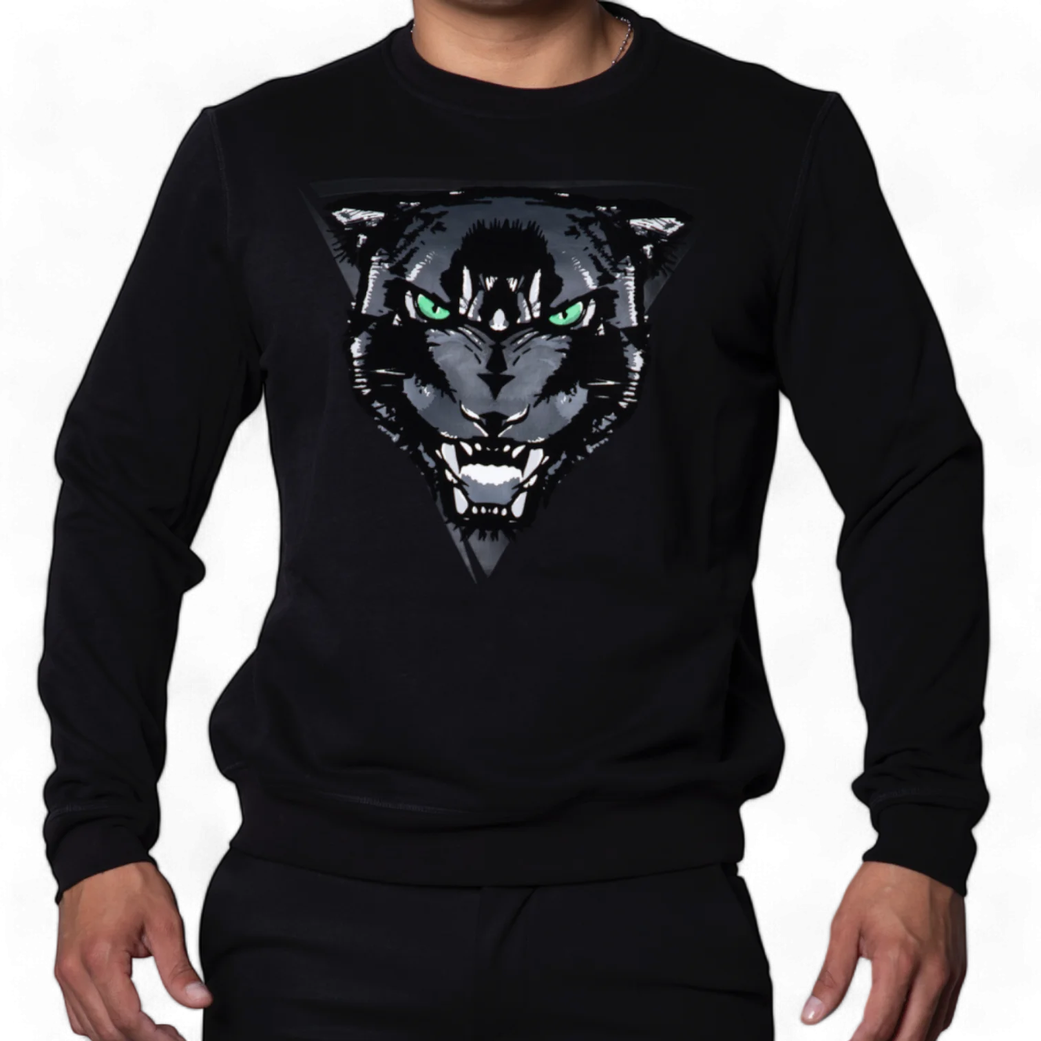 Anty Morato black Slim Fit Panther sweatshirt