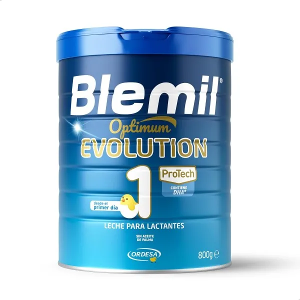 Ordesa Blemil 1 Optimun Evolution Leche para Lactantes ProTech Desde el Primer Día Sin Aceite de Palma 800g