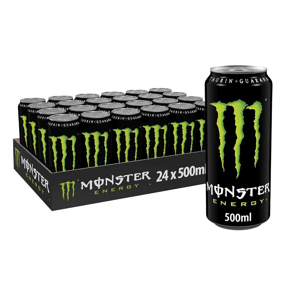 Monster Energy Nacional VERDE ORIGINAL 500ML bebida energeticas caja 24 unidades