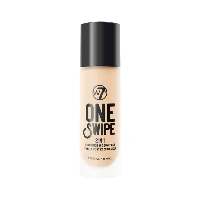 Foundation makeup and concealer 2en1 One Swipe 35 ml: Buff - W7