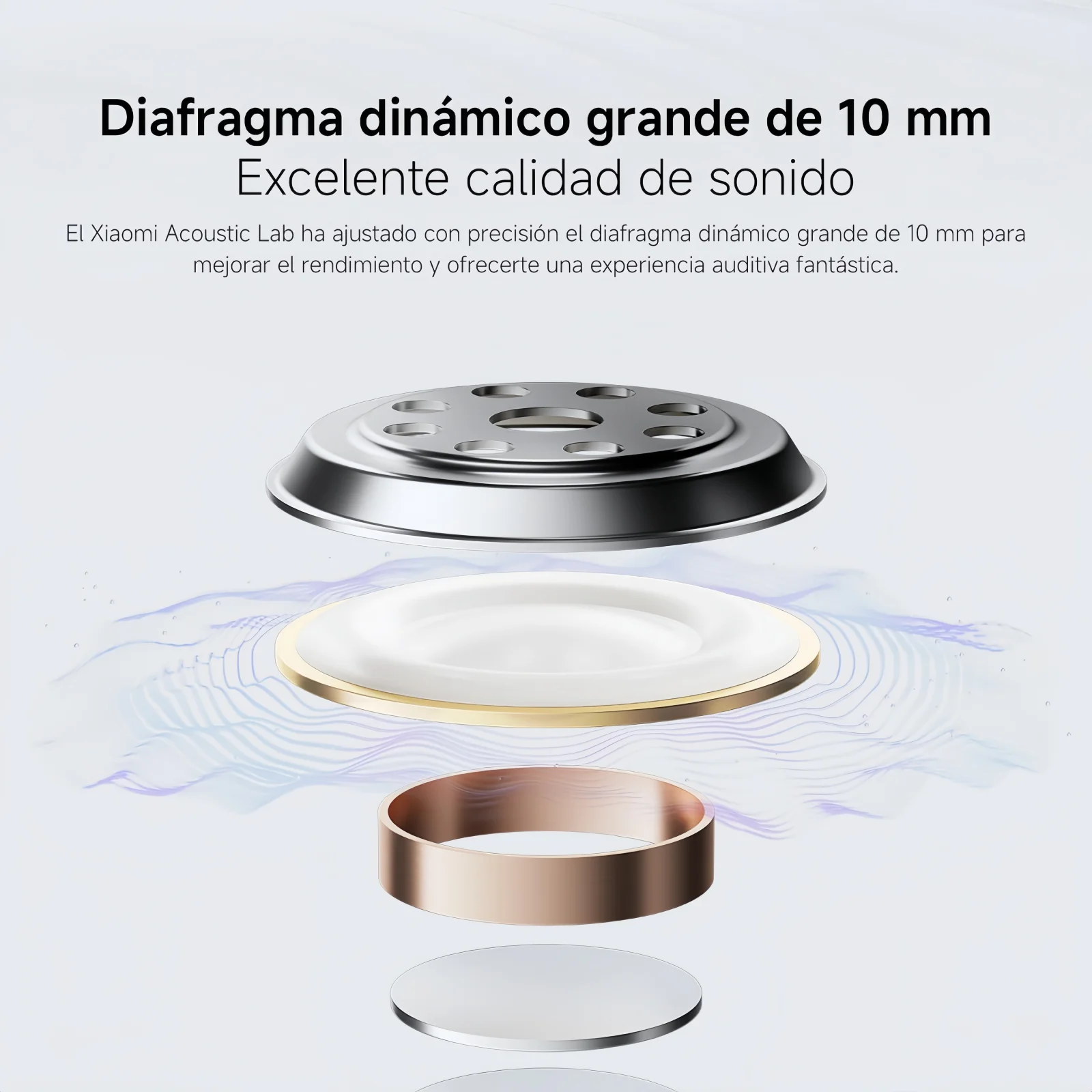 Xiaomi Redmi Buds 6 Play – Auriculares Bluetooth 5.4, 36h batería, IA noise reduction, carga Tipo C, touch, blanco 5