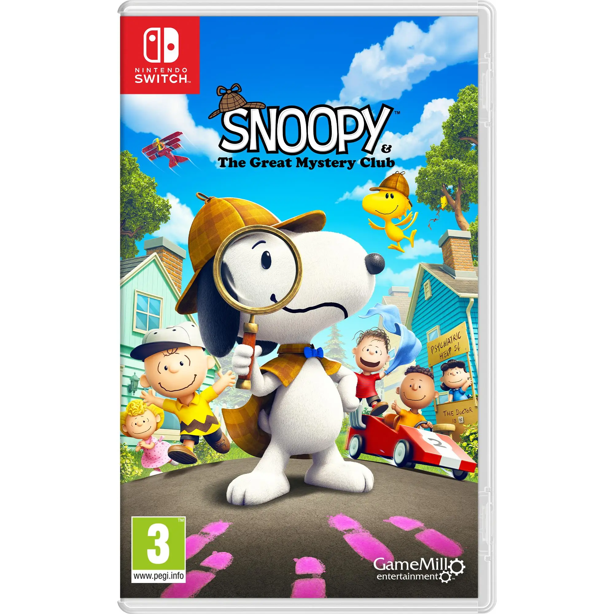 Detective Snoopy - Switch - Nuevo Precintado - PAL España - Meridiem