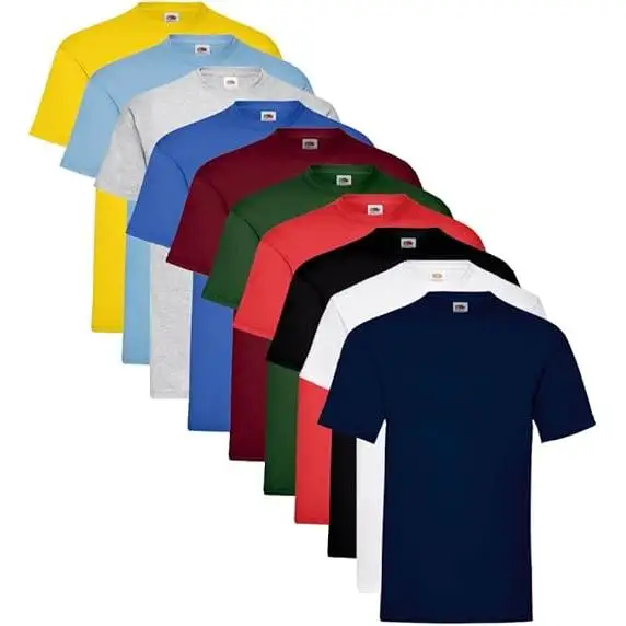 Fruit of The Loom  Pack 10 Camisetas Hombre surtidas o del m