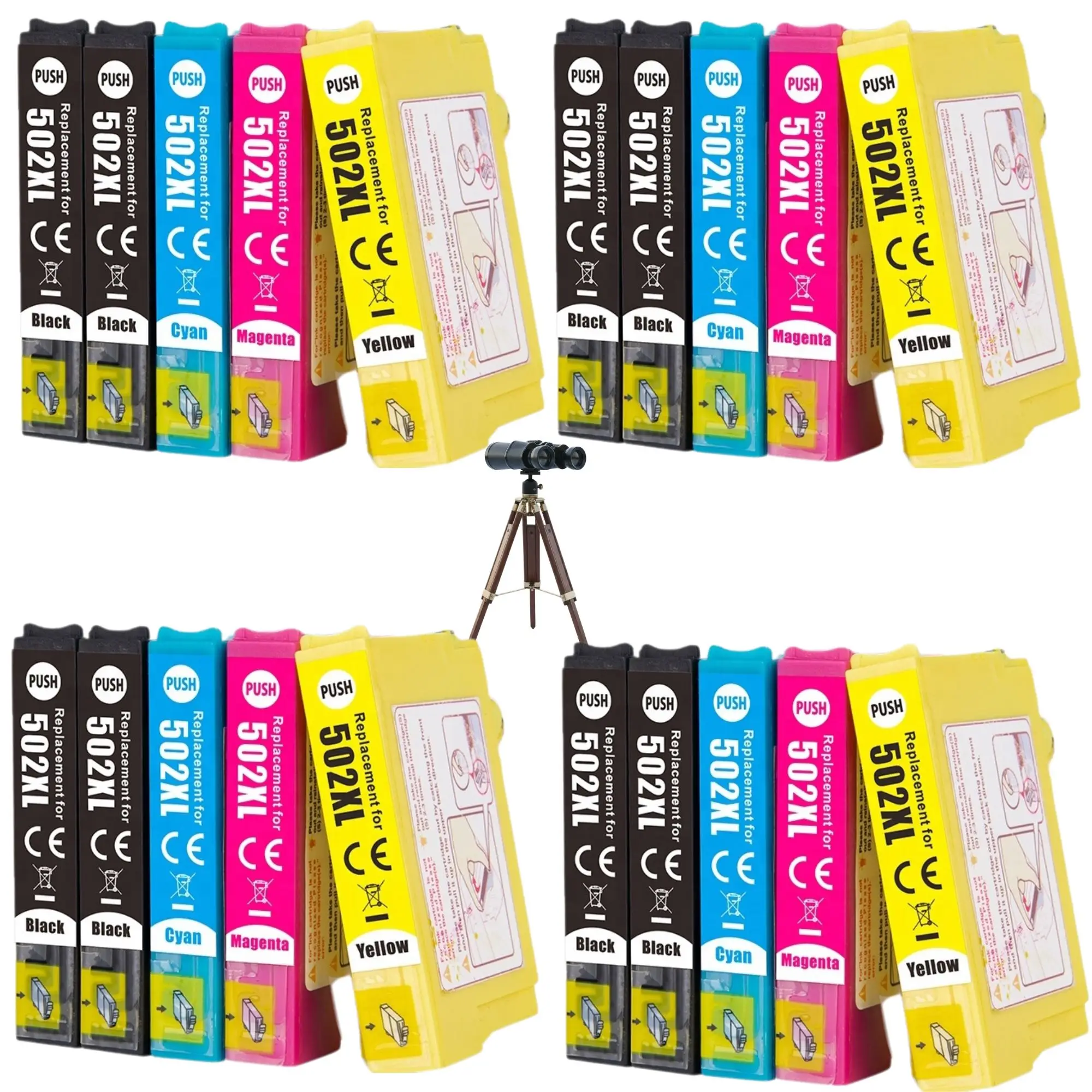 20 TINTAS compatibles para Epson 502XL 502 XP-5100 XP-5105 XP-5115 WF-2800 WF-2860 WF-2865