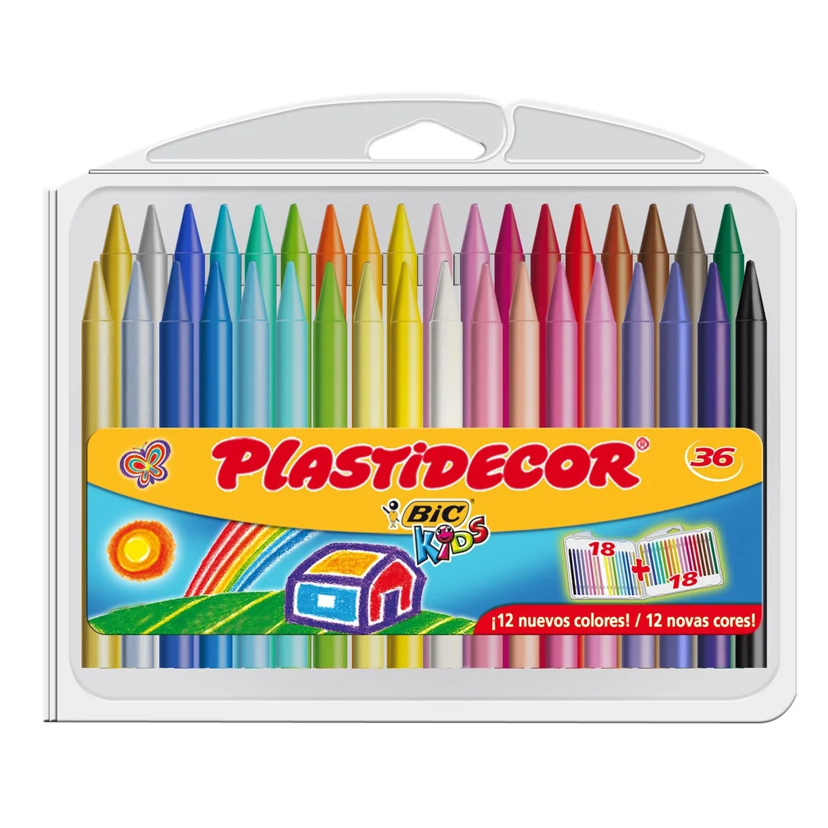 Kit De Colorear BIC Kids FC Barcelona Con Bolígrafo 4 Colores CAT, Lápices, Rotuladores, Cuaderno Y Pegatinas - Ideal Para Niños Fans Del Barça