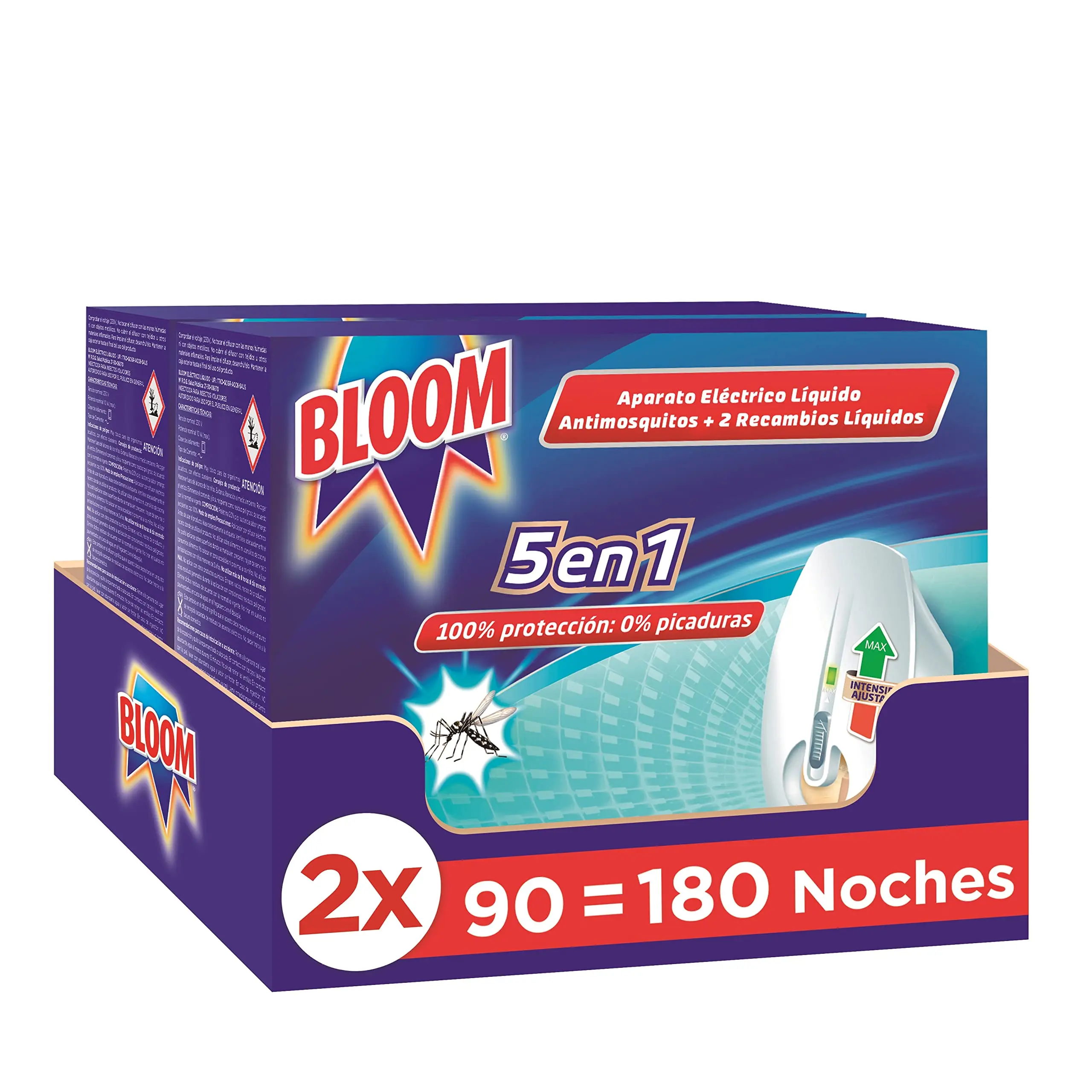 Insecticida Eléctrico Bloom Doble Eficacia