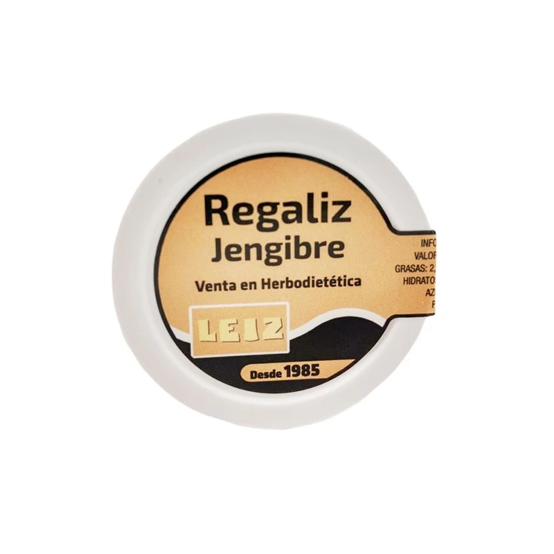 LEIZ REGALIZ JENGIBRE 10 G
