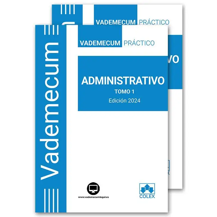 Administrative vademecum book (2 volumes) colex editorial - Product Main Image
