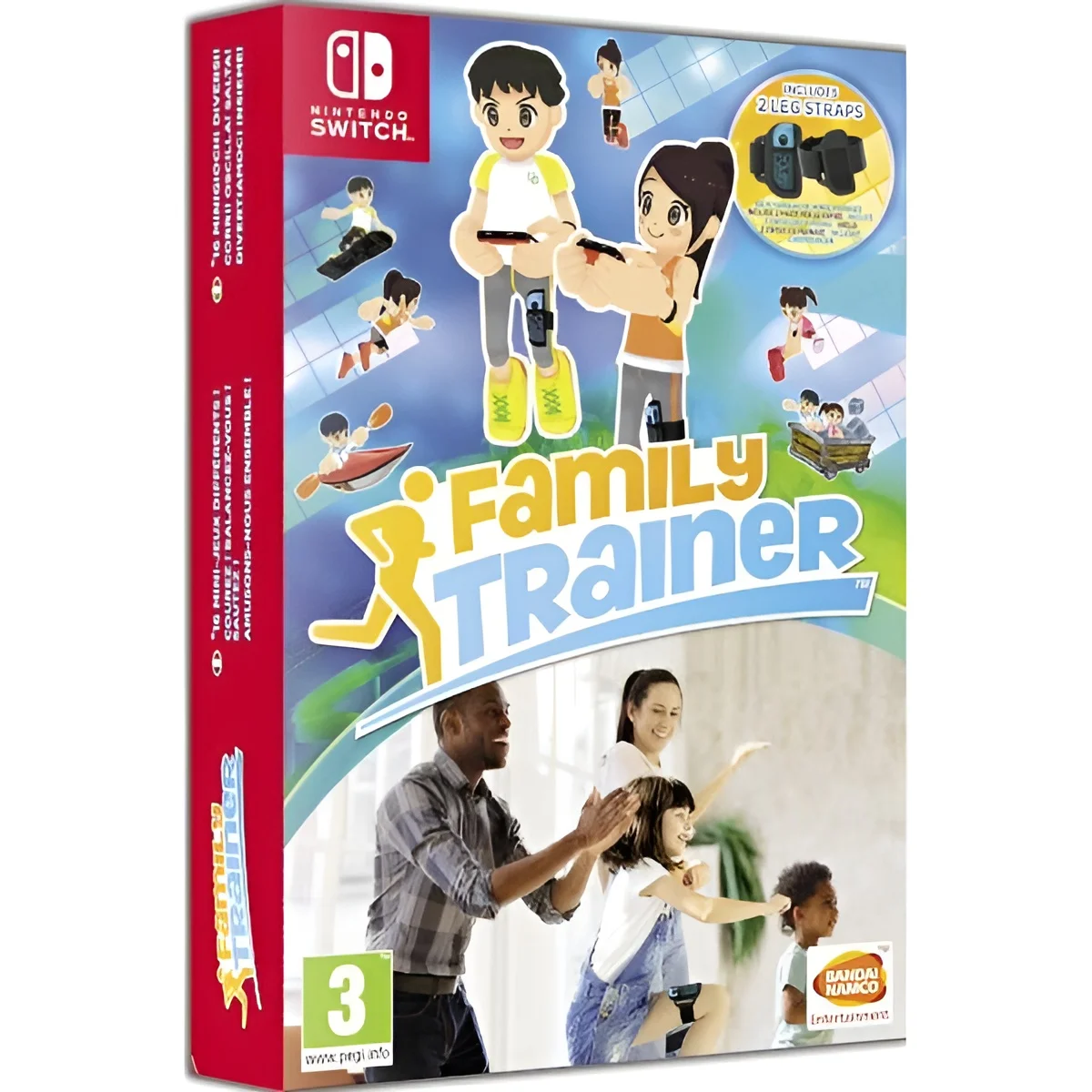 Family Trainer (Incluye 2 Leg Straps) - Nintendo Switch - Nuevo precintado - PAL España