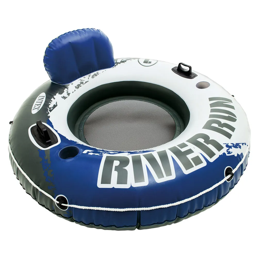 Rueda hinchable INTEX river run 135 cm diámetro - azul