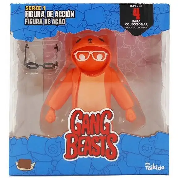 Bizak Bizak Gang Beasts figura articulada roja 12 cm 64116000-1