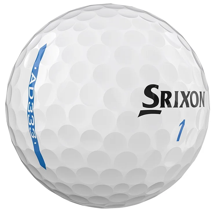 Srixon 12 white golf balls ad333 high range two-layer ball
