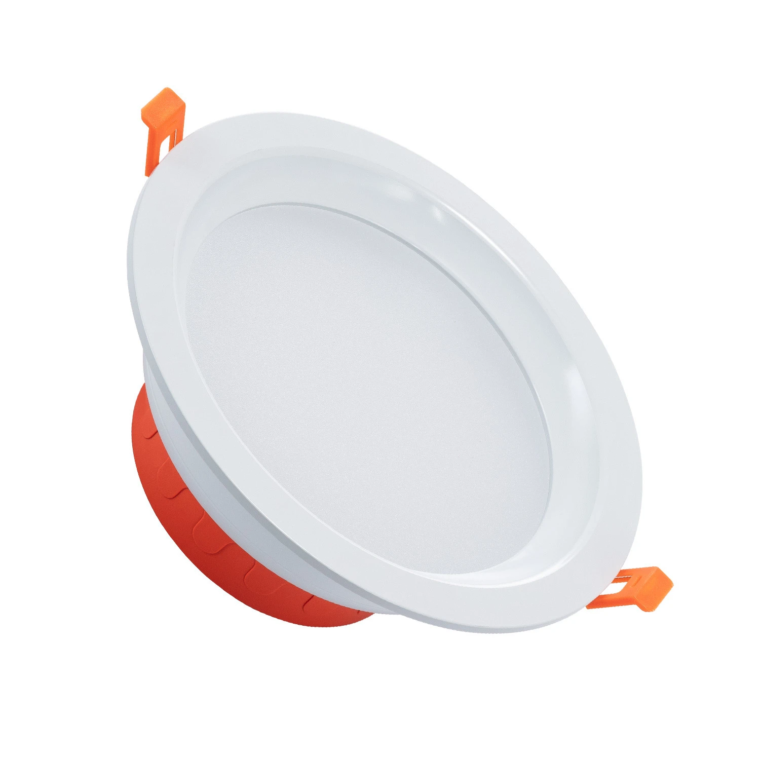 Ledkia Downlight LED 16W Circular LUX CRI90 Corte Ø 165 mm IP44 No Flicker 2700K Blanco Cálido