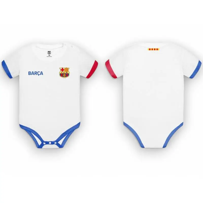 Body Bebé FC Barcelona Segunda Equipación Temporada 23/24, Talla bebé