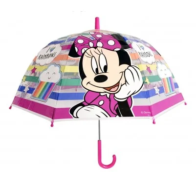 48cm Minnie Disney Bubble Manual Umbrella.