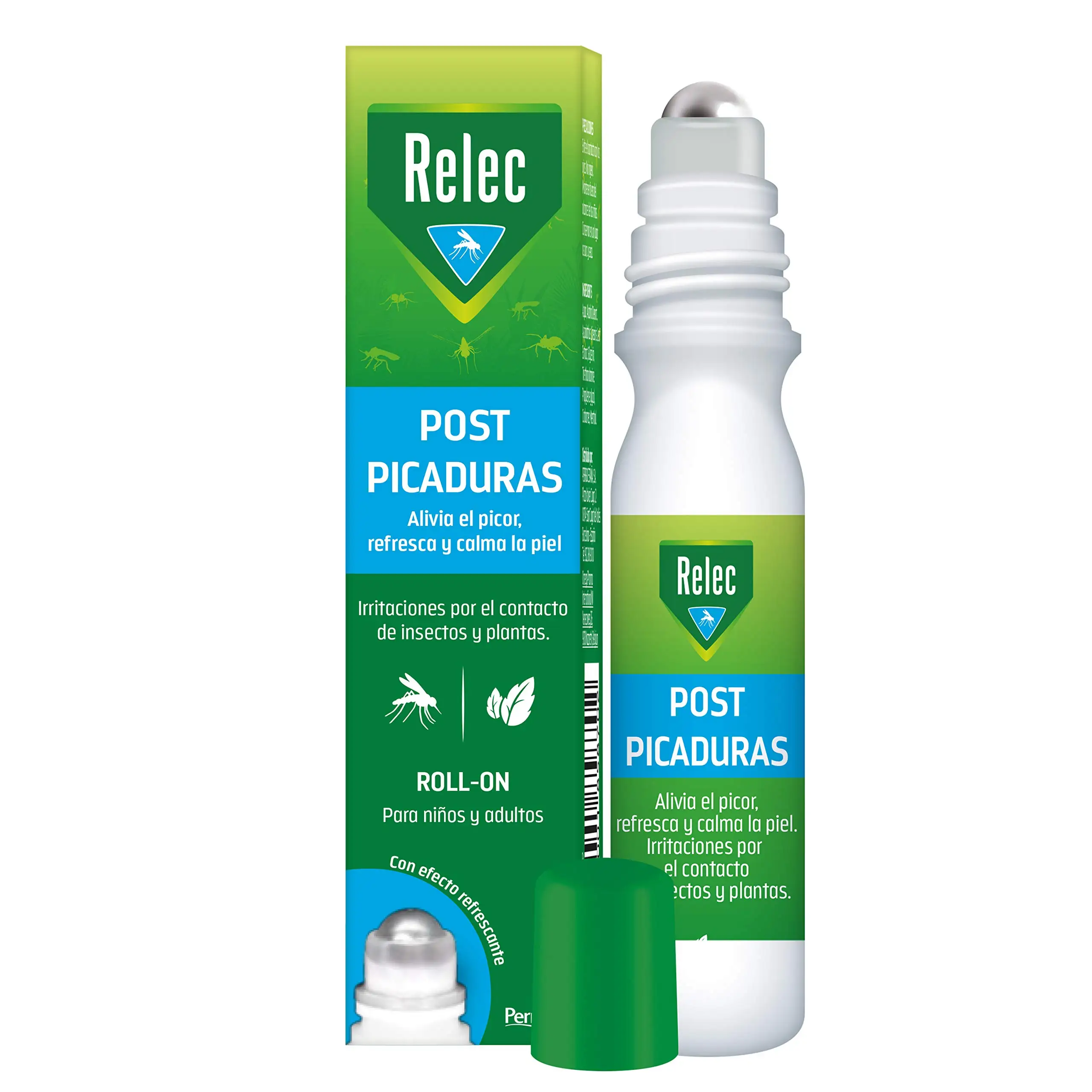 Relec Post Picaduras Con Efecto Refrescante Roll-On Para Niños y Adultos 15ml