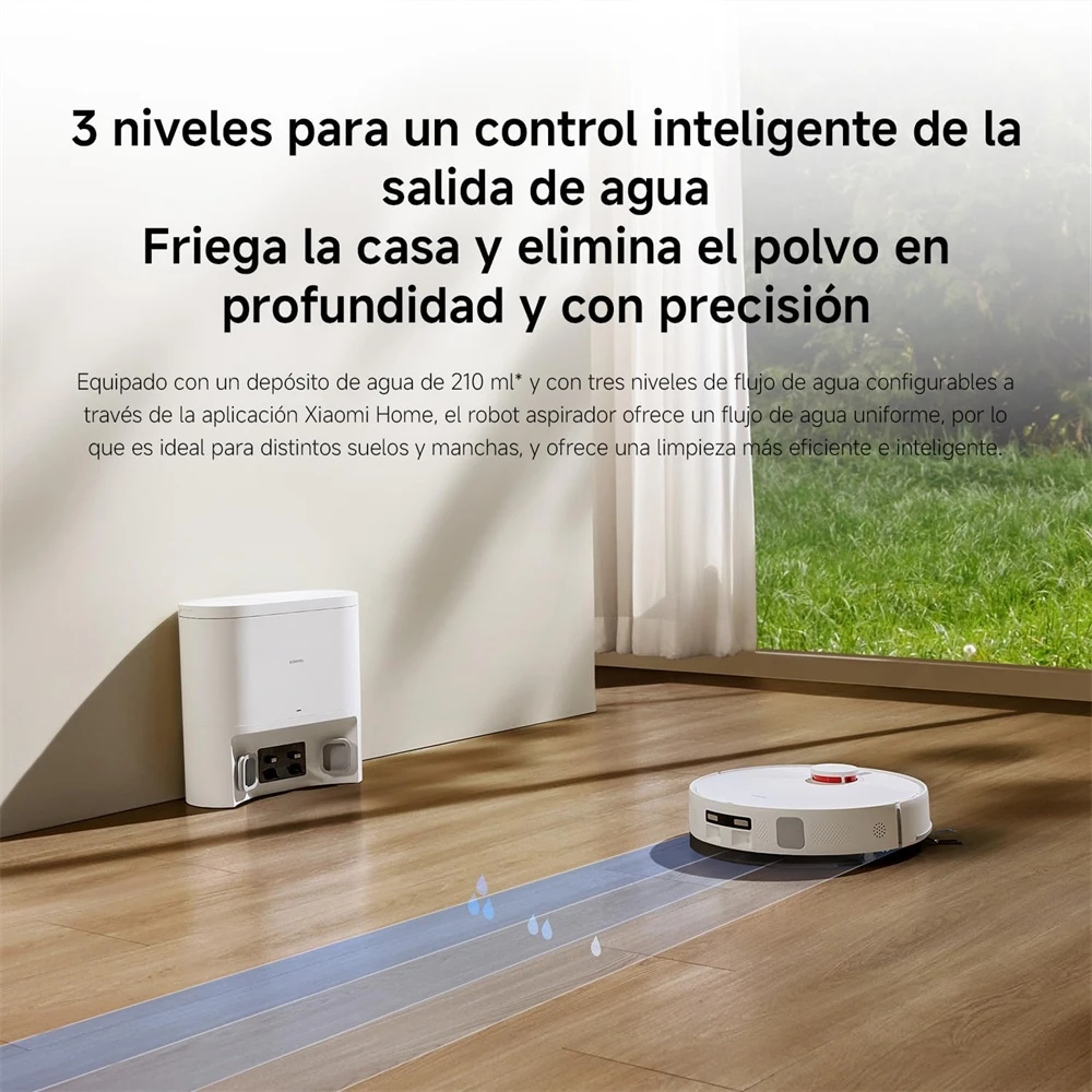 XIAOMI H40 Robot Vacuum Cleaner with Self-Empty Station, 10000Pa Suction, LDS Laser Navigation, Voice Control/App 8
