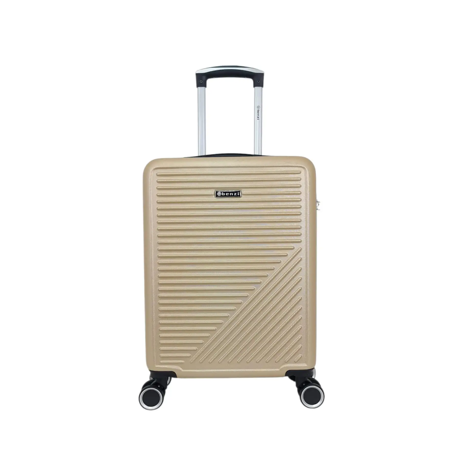 Maleta de Viaje barata de cabina Benzi 5816  Medidas 54 x 38 x 20 muy ligera 2.4 kg. 4 ruedas dobles giratorias 360º. Cerradura  de combinación. Excelente relación calidad-precio.