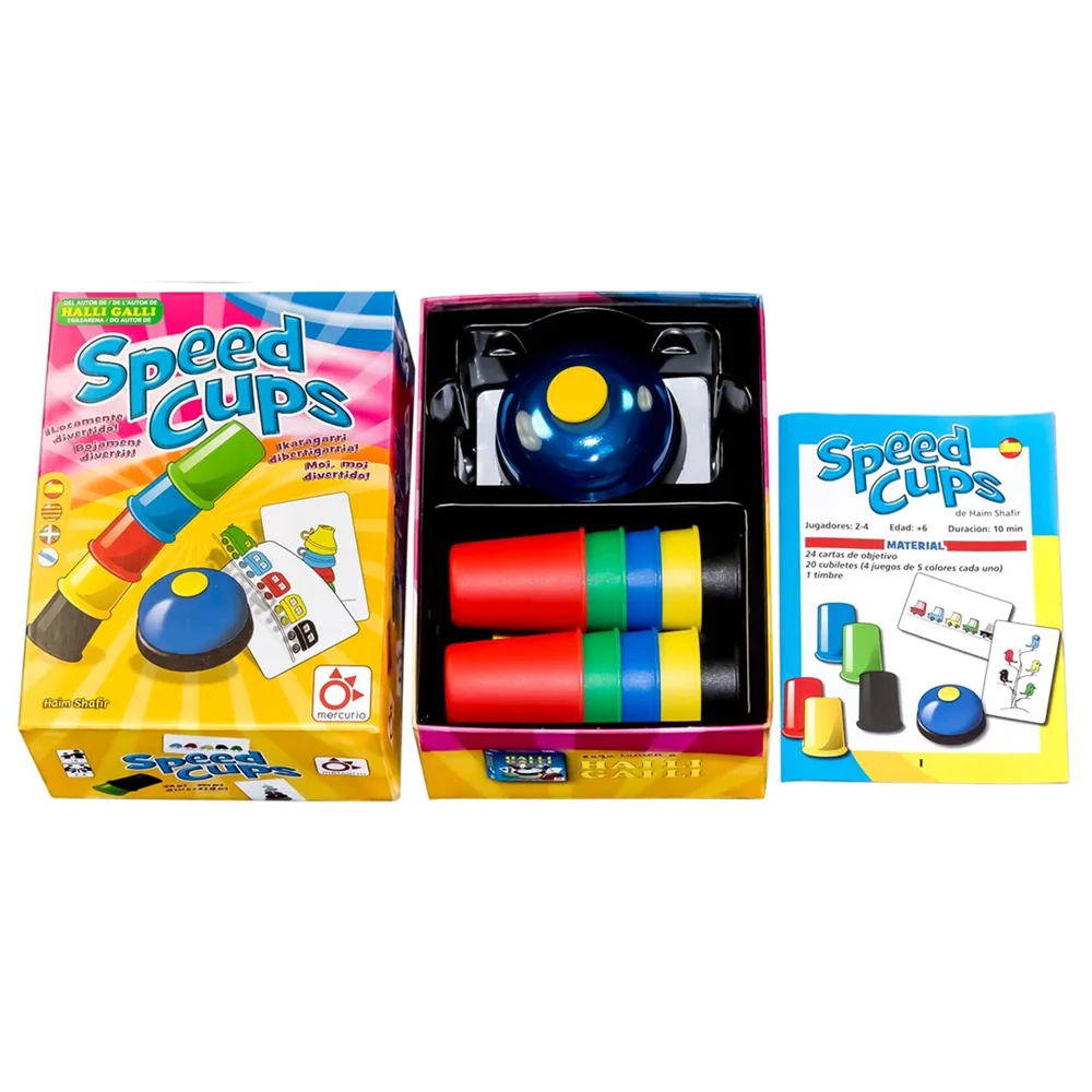 Speed cups game (multi-language edition spanish, catalan, basque, galician) (mercury a0028) #6