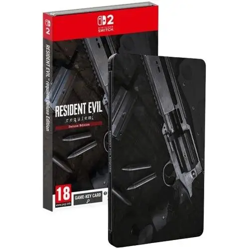 Resident Evil Requiem Deluxe Steelbook Edition (Importacion UK) - Nintendo Switch 2 - Nuevo precintado