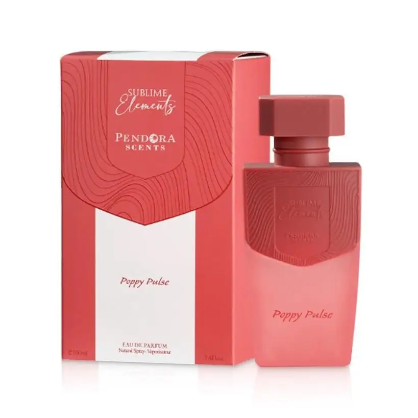Paris Corner By Pendora Scents Sublime Elements Poppy Pulse Eau de Parfum Unisex 100 Ml   ***NOVEDAD***