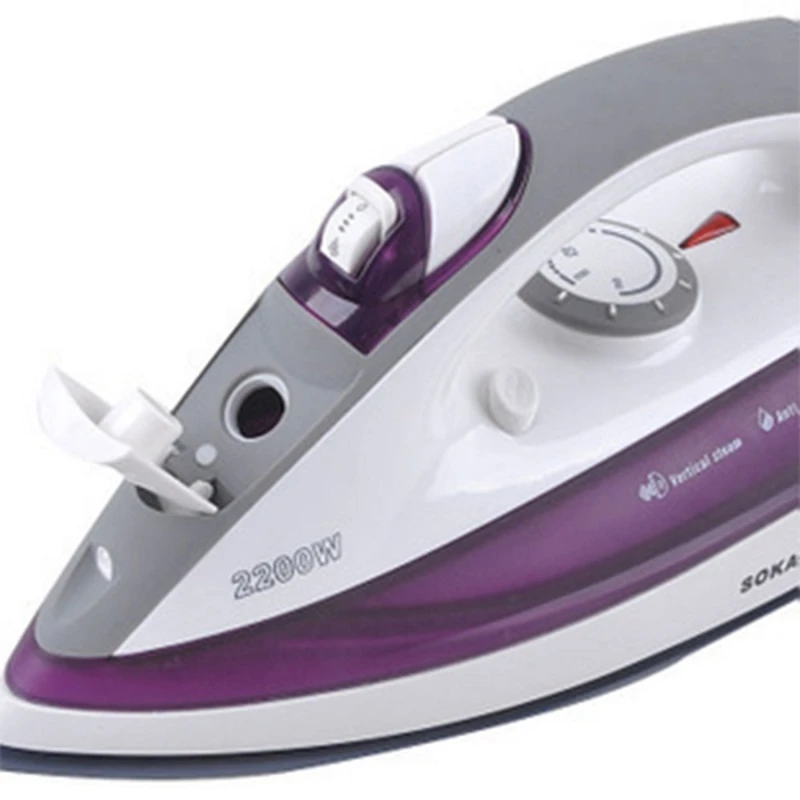 Sokany dy-186 steam iron 2200w purple.