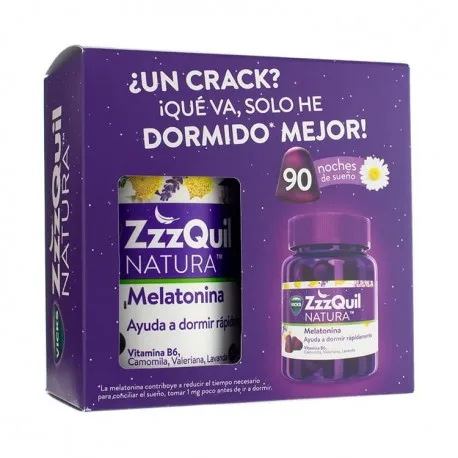 ZZZQUIL NATURA 90 GUMMIES SABOR FRUTOS DEL BOSQUE EDICION ESPECIAL