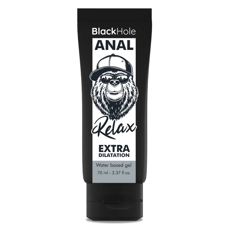 Water-based GEL lubricant ANAL expansion BLACK HOLE 70/150/250 ML