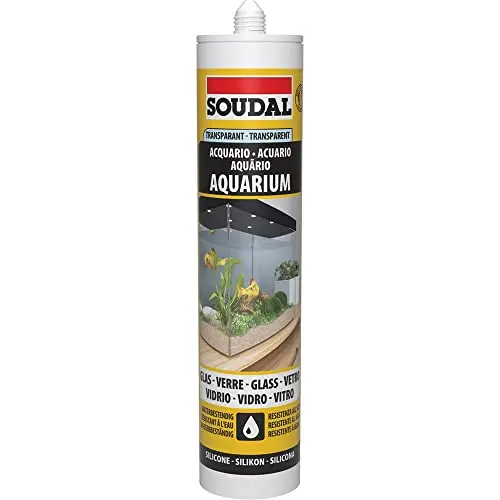 Soudal: La Mejor Solución para Sellado de Acuarios Transparentes de 300 ml