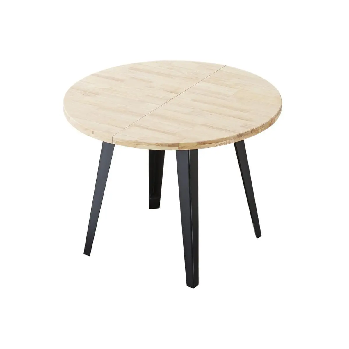 Mesa de comedor BergE redonda extensible Ø100x76 cm Adec