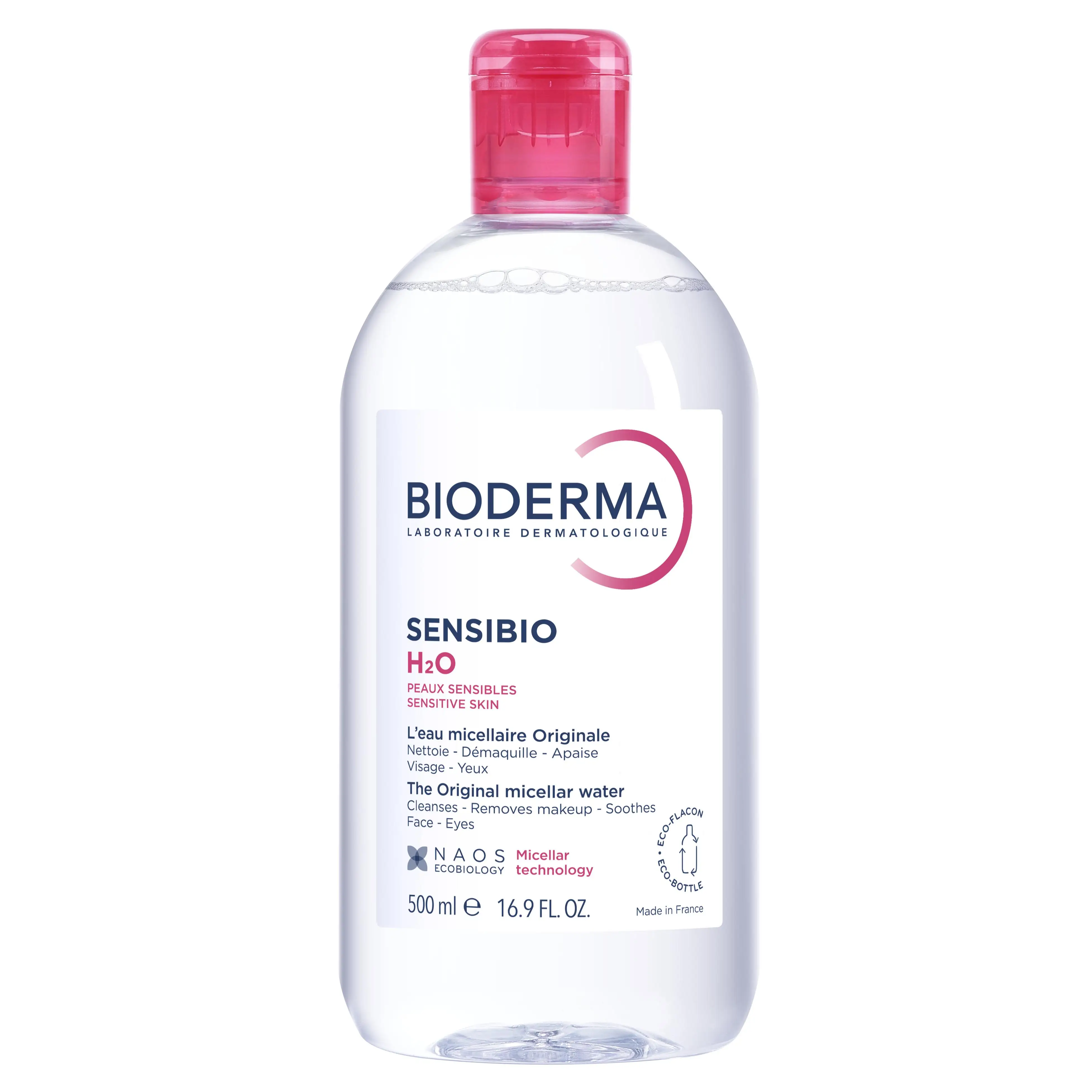 BIODERMA SENSIBIO H2O agua micelar 500 ML