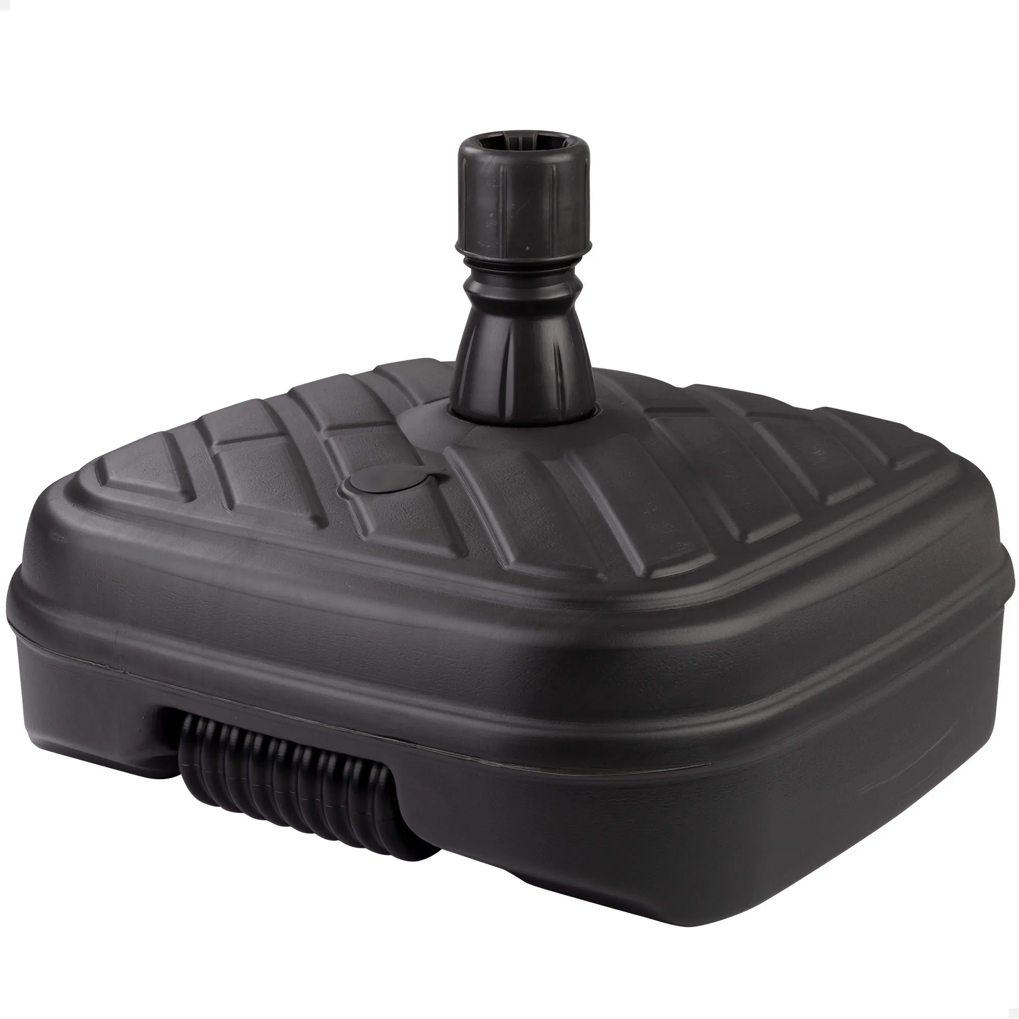 Base para sombrilla cuadrada antracita Ø33-48 mm Aktive