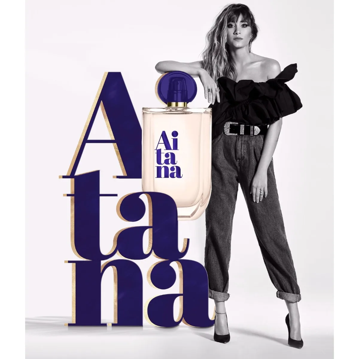 Aitana Be Magnetic Perfume for Women 80 ml, a fruity floral fragrance with notes of Japanese pear, apricot, white flowers, amber, and cedar, offering a fresh and seductive scent ideal for any occasion. #3