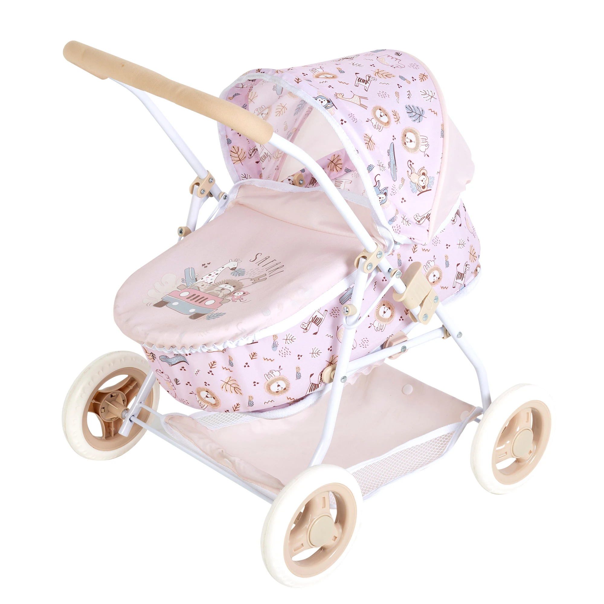 COLORBABY - Carro de paseo para muñecas Safari 40x48x57 cm