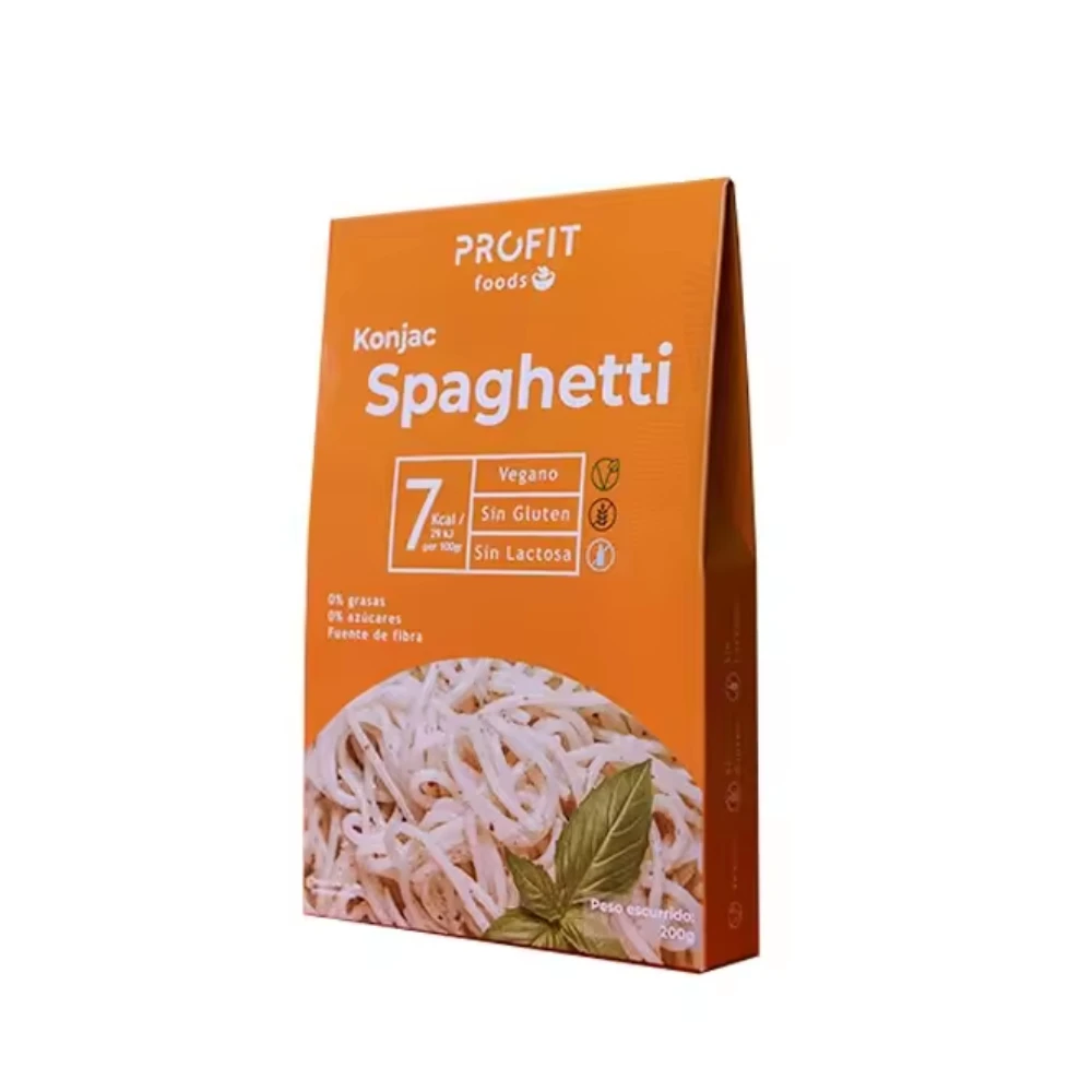 PROFIT foods Konjac Spaghetti - 200 gr Ideal para Dietas Bajas en Carbohidratos y Control de Peso