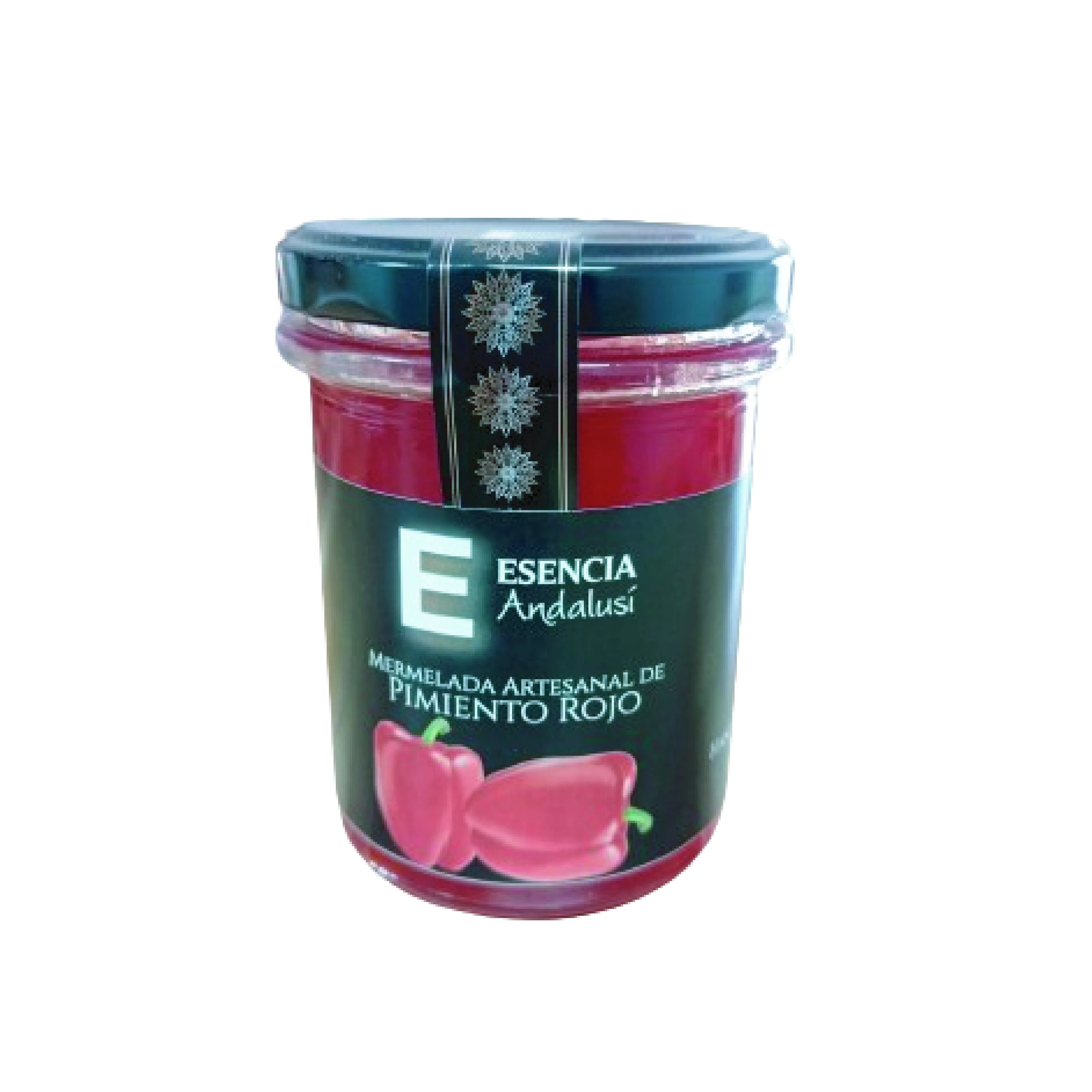 Artisan jam of red pepper 240 gr-Gourmet Andalusian essence