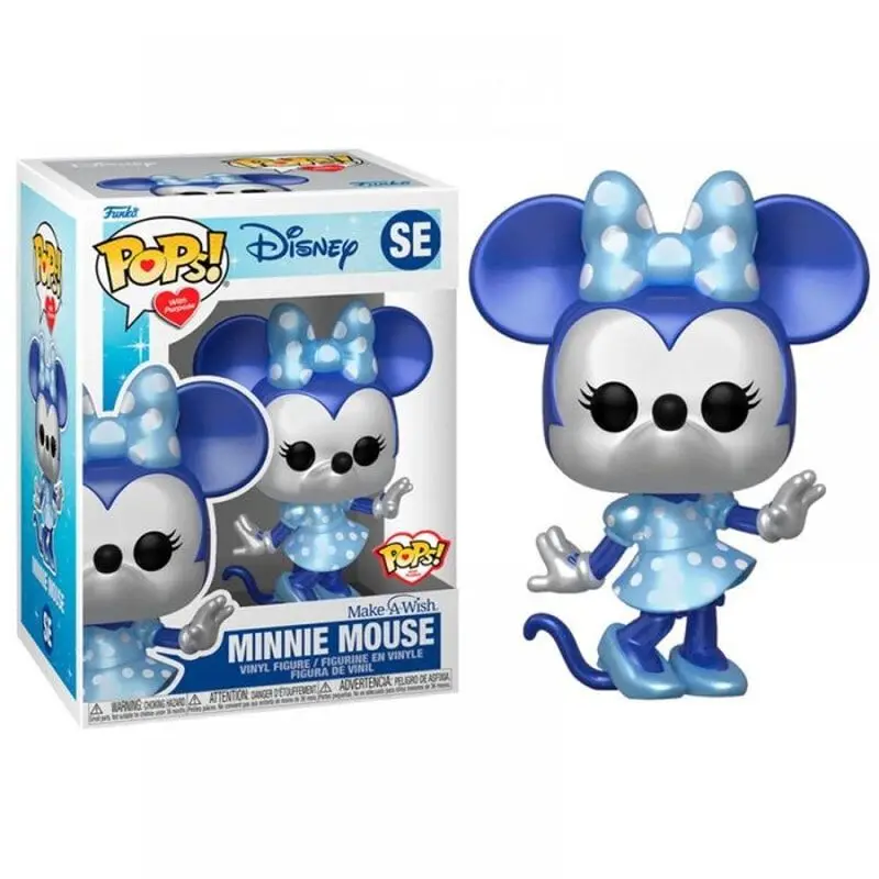 FUNKO POP! DISNEY MAKE A WISH - MINNIE MOUSE (METÁLICO), 63668, TIENDA CONLICENCIA OFICIAL