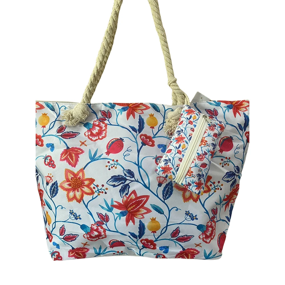 55x36cm Bolso de Playa Grande Impermeable Bolsa de Playa (Envíos en Colores Aleatorios) para Mujer Totalizador con Asas para Playa
