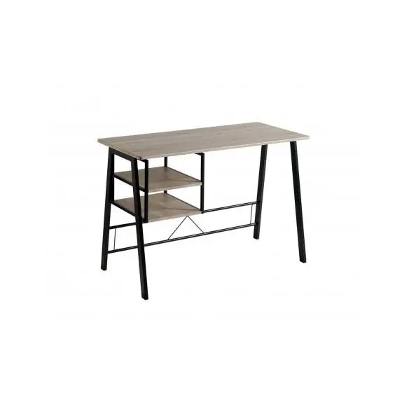 Momma Home - Mesa Escritorio 2 Cajoneras Andea, Escritorio Ordenador, Mesa Oficina, Mesa Ordenador, Medidas: 76.5x120x52 cm Raíz Inicio Muebles de Oficina Mesas de escritorio Ofertas y Descuentos