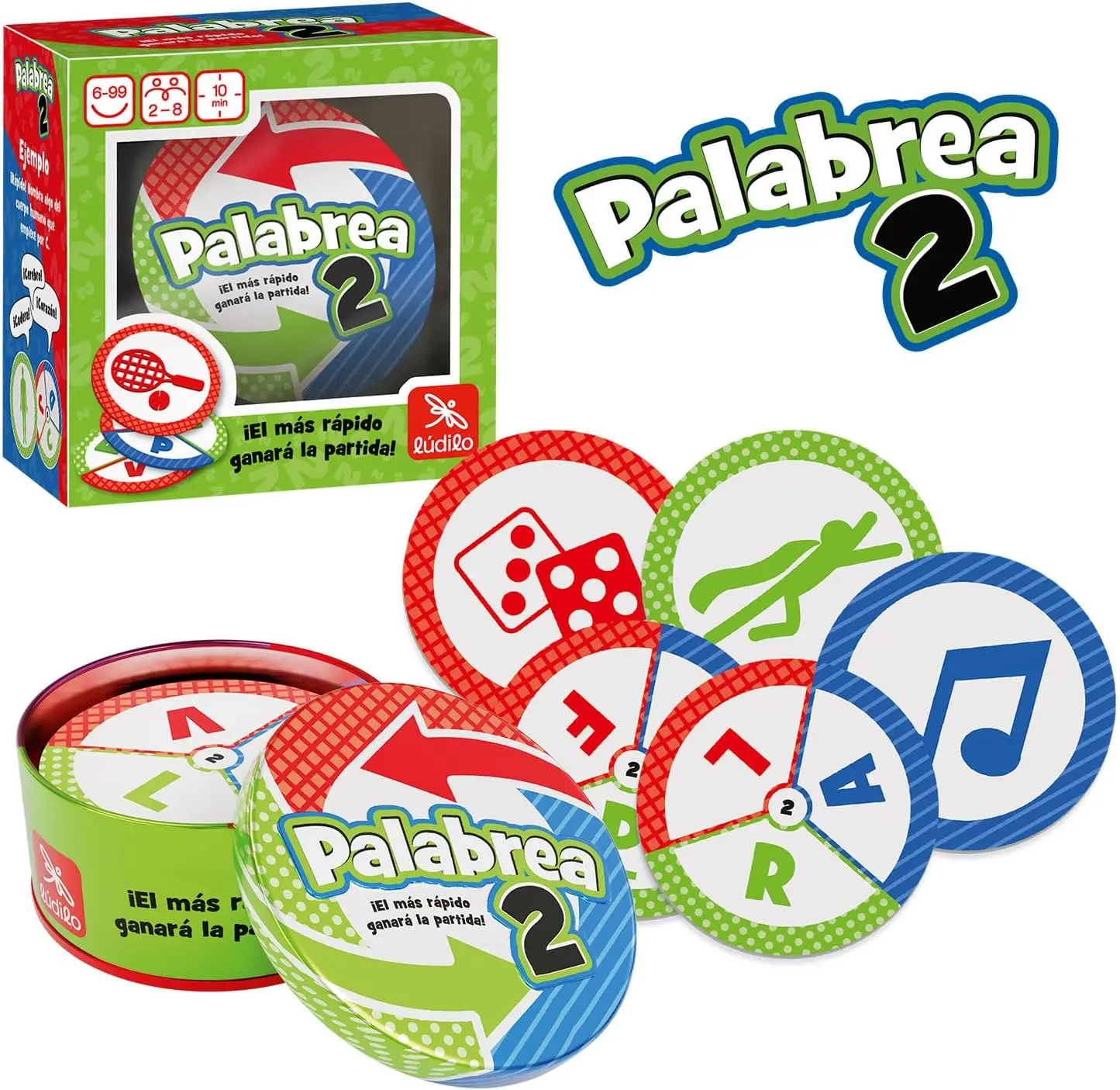 Ludilo - palabra 2 board games for children 6 years children's games board games for 2 or more educational games 6 years or more combine it with word