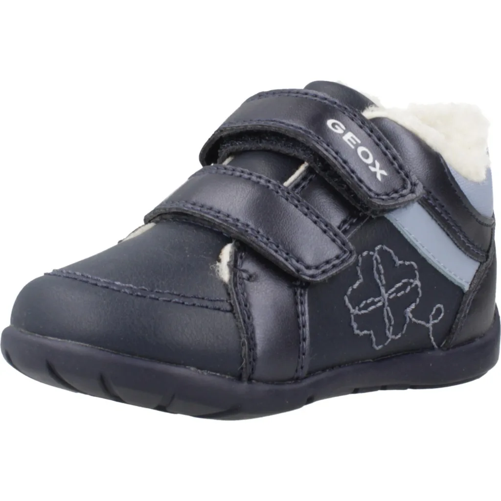 Geox B Elthan Girl Sneakers for Girls, Made of Synthetic and Textile
