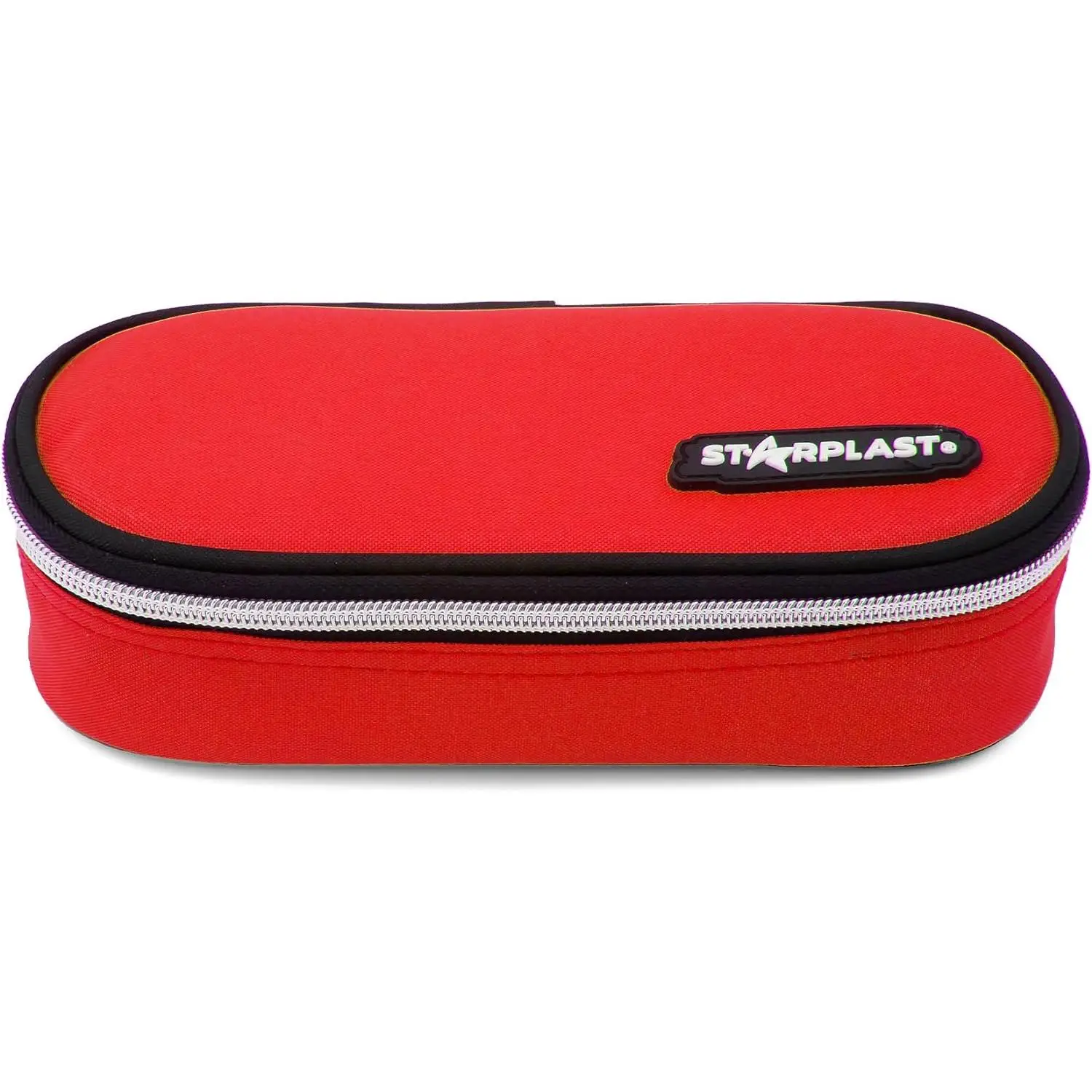 Starplast Estuches 1 Cremallera Ovalado 1 Bolsillo Semirrígido 6 Colores 22.5x10x5cm
