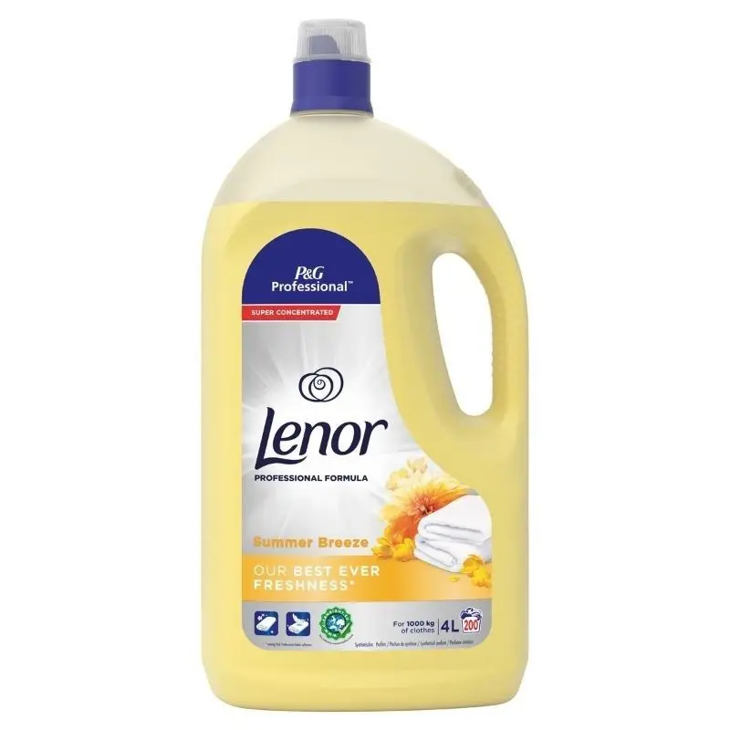 Softener LENOR SUMMER BREEZE 4L 200 washes PERFUME SUPER durable