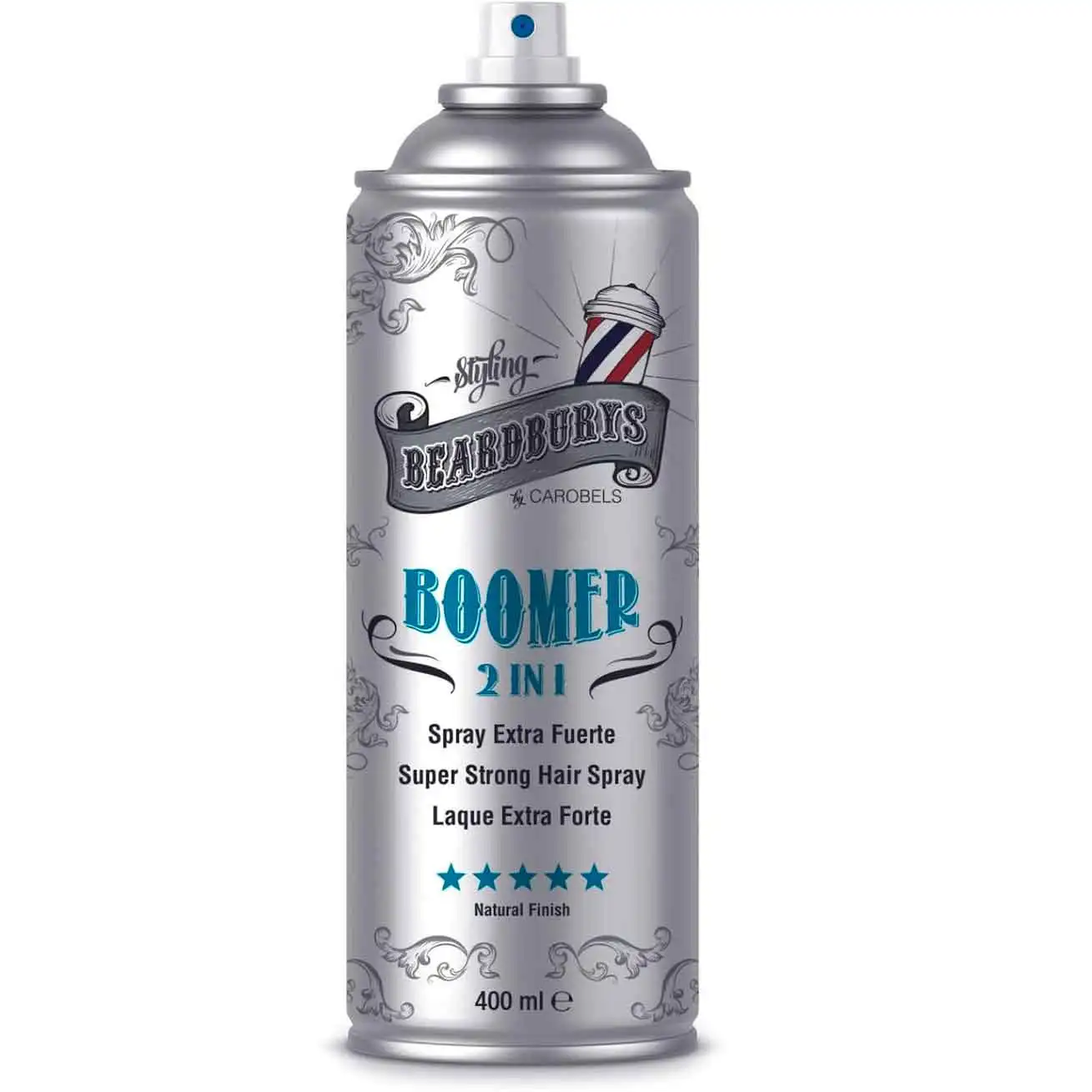 Beardburys Laca para el Cabello 2 en 1 Boomer 400ml  Boomer