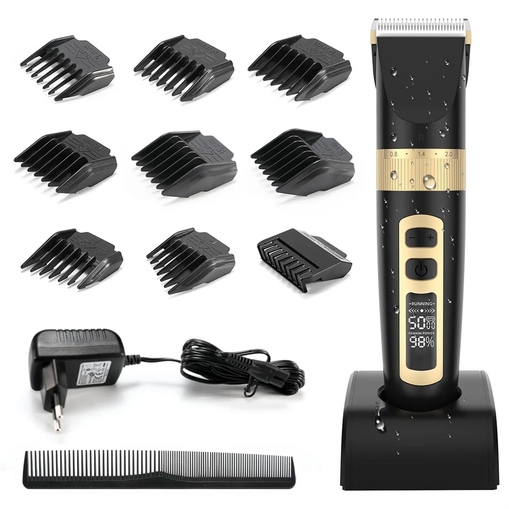 Maquina Cortar Pelo Profesional Iclipper A8s , Cortapelos Hombre Maquinilla Cortar Pelo Profesional
