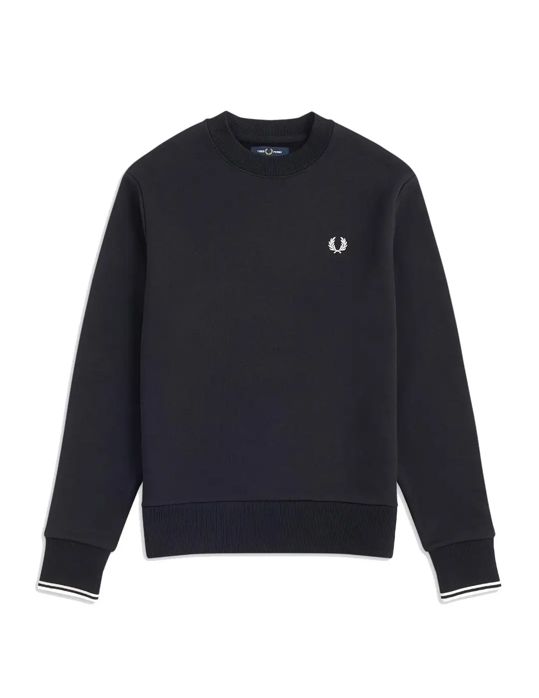 فريد بيري إم سويت شيرت برقبة دائرية باللون الأسود #1